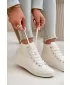 Damen-Sneaker BIG STAR OO274932 WEISS Big Star Shoes