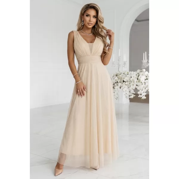  Kleid NUMOCO 637-4 CHAMPAGNERBEIGE 