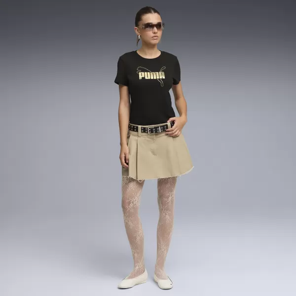  Damen-T-Shirt PUMA ESS LOGO LAB TEE 691824_01 PUMA SCHWARZ 