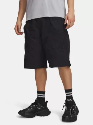 Herrenshorts UNDER ARMOUR UA HOOPS WOVEN SHORT 6011096-001 SCHWARZ