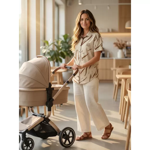  Premium-Shirt für Damen ALTISPORT VOJ/ALW049KOS01 BRAUN 