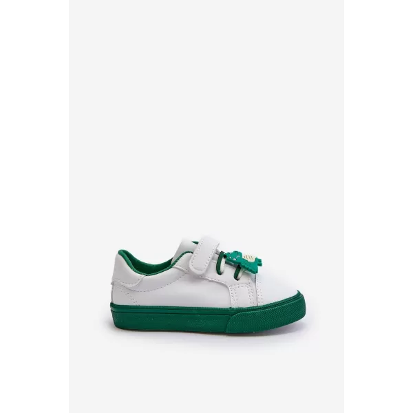  Kinder-Sneaker BOTO PENNYN 32801 WEIß/GRÜN 