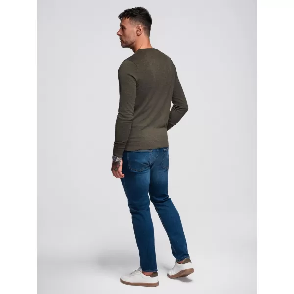 Herrenpullover OMBRE OM-SWBS-0106 OLIVENMELANGE 