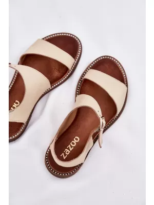 Damensandalen ZAZOO 3014 BEIGE