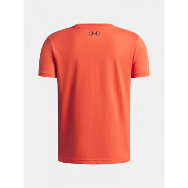  T-Shirt für Jungen UNDER ARMOUR B SPORTSTYLE LC SS 1389962-690 ROT 