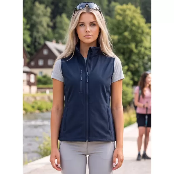  Softshellweste für Damen ALTISPORT NoPrint NP/ALW965 MARINEBLAU 
