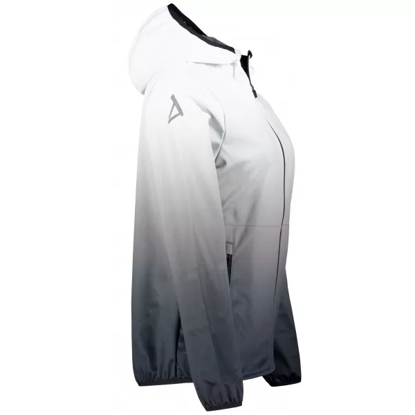  Premium-Softshelljacke für Damen ALTISPORT VOJ/ALW126JACK01 SCHWARZ UND WEIß 