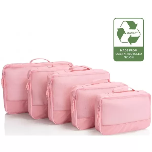  Koffer HEYS Ecotex Packing Cube 5 Pc Set ROSA SAND 