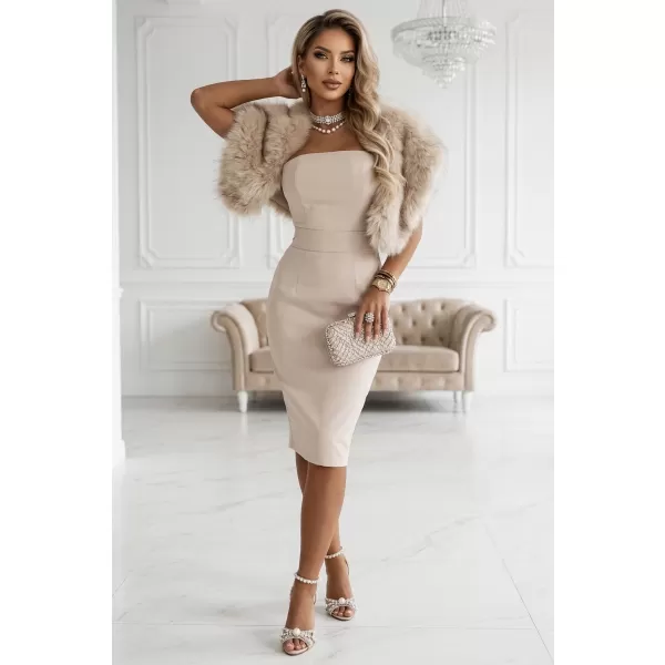  Kleid NUMOCO 642-3 BEIGE 