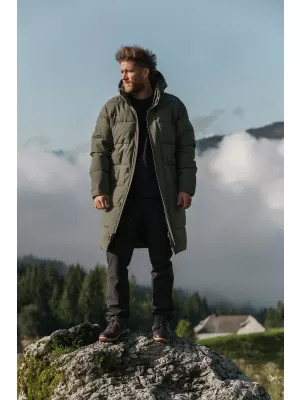 Wintermantel für Herren NORDBLANC LOOM NBWJM8255 ARMEEGRÜN
