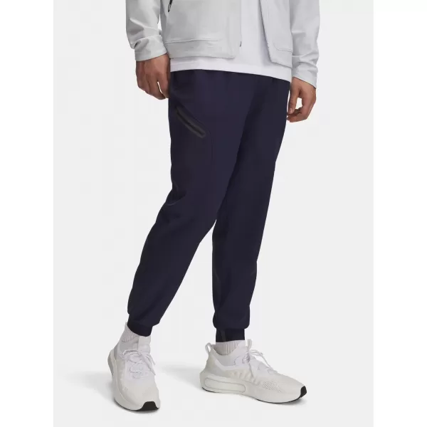  Herren-Jogginghose UNDER ARMOUR UA UNSTOPPABLE WOVEN JOGGER 1388823-410 BLAU 