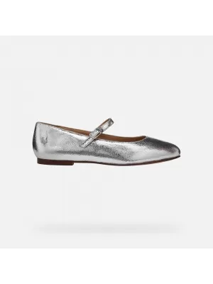 Ballerinas für Damen GEOX MARSILEA G013151 SILBER