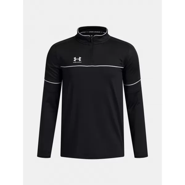  Jungen-Sweatshirt UNDER ARMOUR B CHALLENGER TRAINING QZ 6004080-001 SCHWARZ 