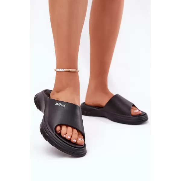  Damenhausschuhe BIG STAR RR274A577 SCHWARZ Big Star Shoes 