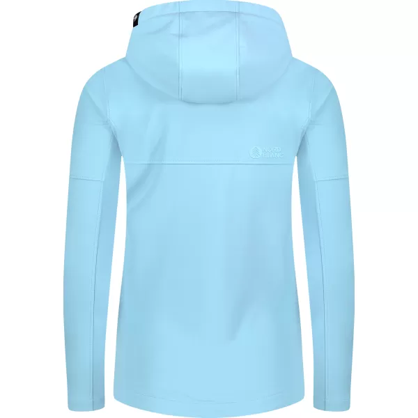  Softshelljacke für Damen NORDBLANC SHOAL NBSSL8341 HELLBLAU 