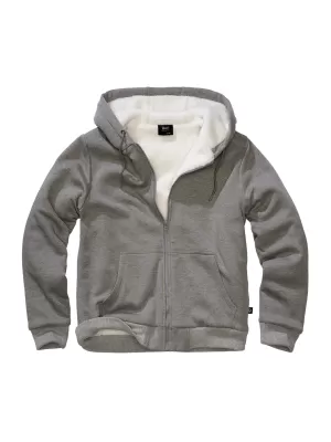 Herren-Sweatshirt BRANDIT 5038 DK. GRAUE MELANGE