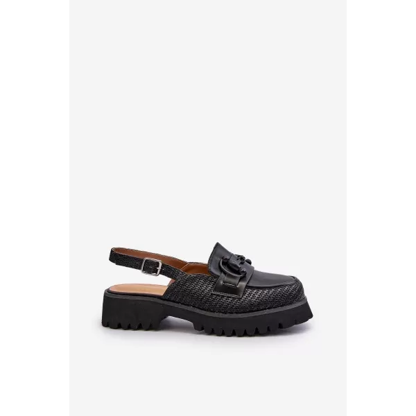  Damensandalen D&A MR38-656 SCHWARZ 