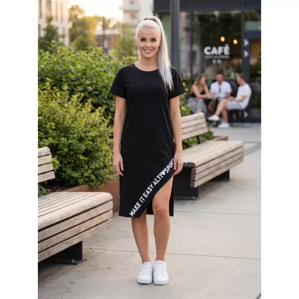  Kleid ALTISPORT HERIA SCHWARZ 