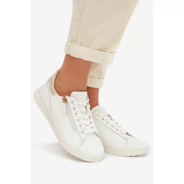  Damenschuhe EVENTO DOROTHEA WEIß/GOLD 
