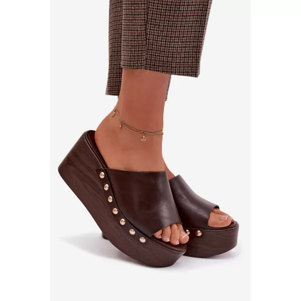  Damenhausschuhe BOTO FARINELLE 41623 BRAUN 