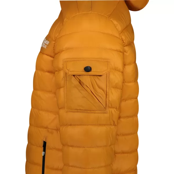  Herren-Winterjacke NORDBLANC SNARL NBWJM8260 ORANGE 