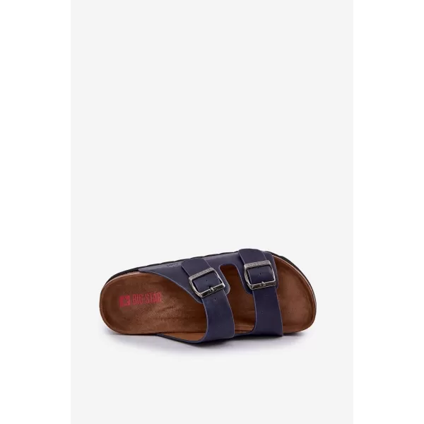  Herrenhausschuhe BIG STAR NN174530 BLAU Big Star Shoes 