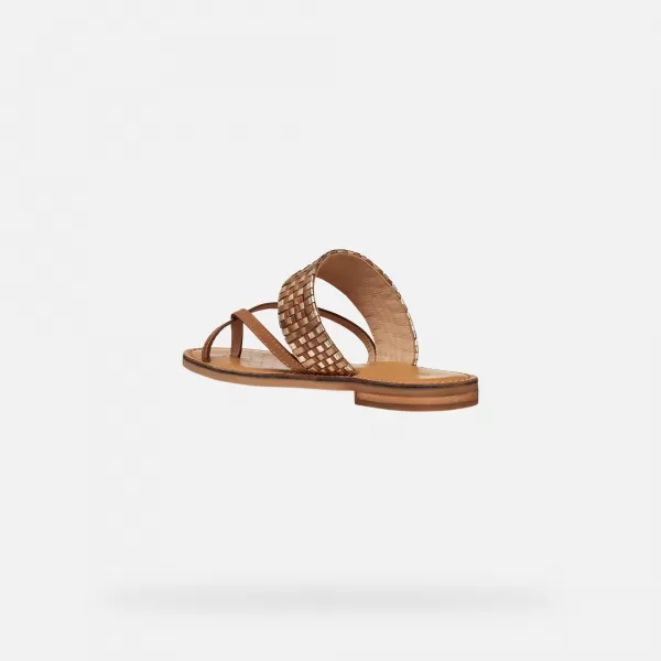  Damensandalen GEOX MADDALUSIAC G013192 BRAUN 