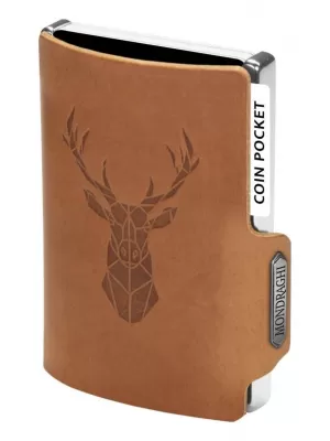 Geldbörse MONDRAGHI Silhouette Modern Deer KARAMELL