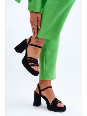 Damensandalen BOTO VERDA 24605 SCHWARZ