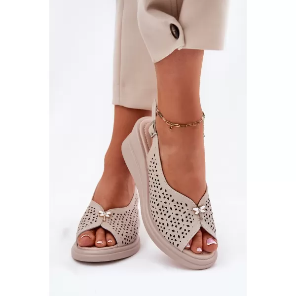  Damensandalen VINCEZA 41476 BEIGE 