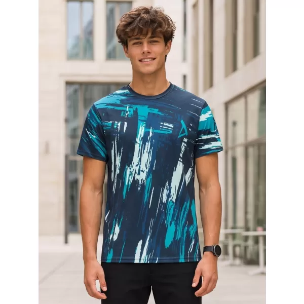  Premium-T-Shirt für Herren ALTISPORT VOJ/ALM010TR01 MARINEBLAU 