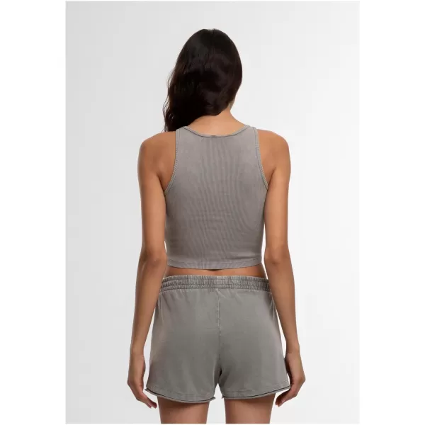  Damen-T-Shirt URBAN CLASSICS TB7482 STAHLGRAU 