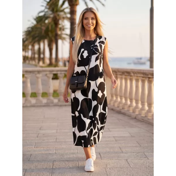  Kleid ALTISPORT HELAINE WEIß/SCHWARZ 