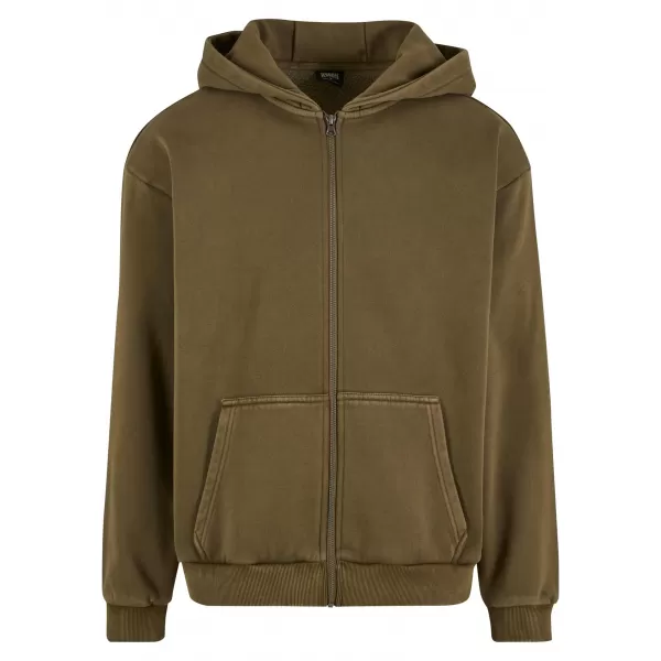  Herren-Sweatshirt URBAN CLASSICS TB7613 WARMES KHAKI 