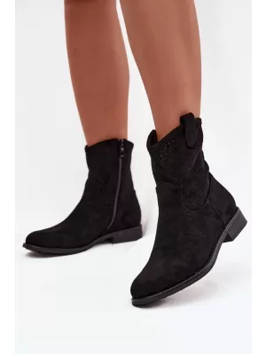 Damenschuhe S.BARSKI HY52-530 SCHWARZ