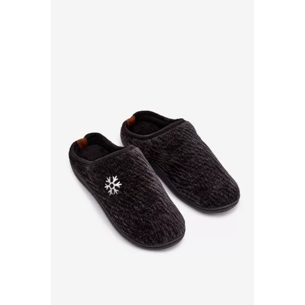  Herrenhausschuhe BOTO DARLINE 40810 SCHWARZ 
