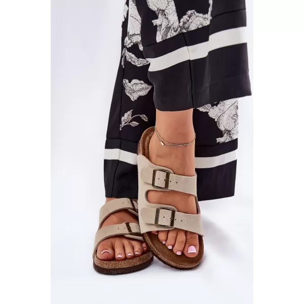  Damenhausschuhe BIG STAR RR274A391 BEIGE Big Star Shoes 