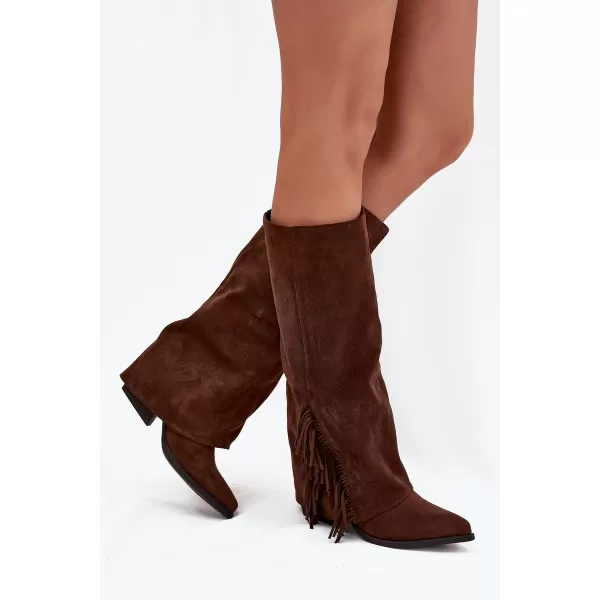  Damenstiefel BOTO ZALIA 38567 BRAUN 