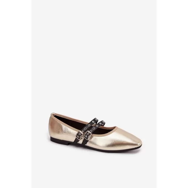  Ballerinas für Damen BOTO DELIORA 40483 GOLD 