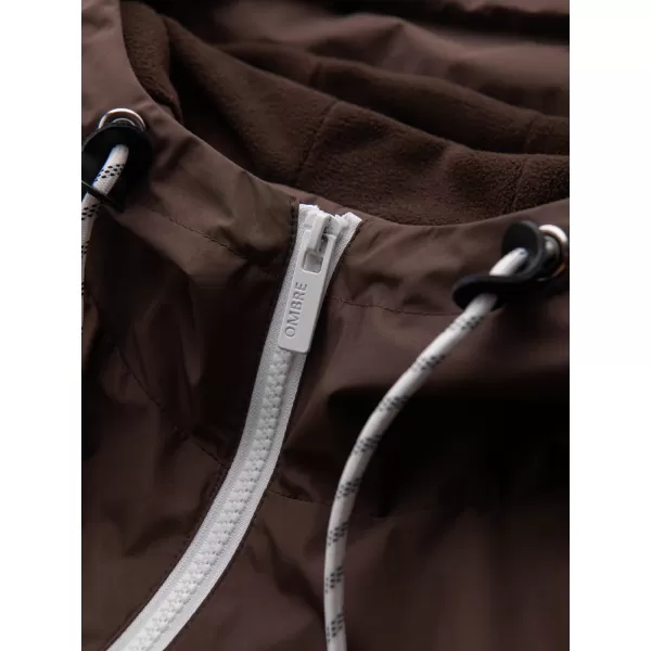  Herrenjacke OMBRE OM-JANP-0242 BRAUN UND BEIGE 