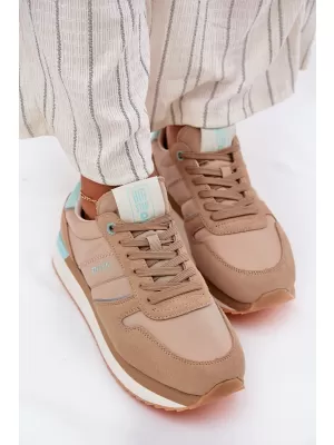 Damen-Sneaker BIG STAR RR274A048 BEIGE Big Star Shoes