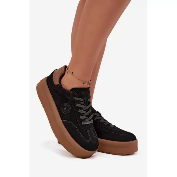 Damen-Sneaker BIG STAR SS274761 SCHWARZ Big Star Shoes 