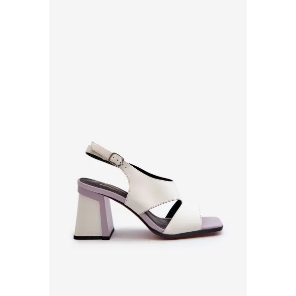  Damensandalen D&A MR38-153 WEIß 