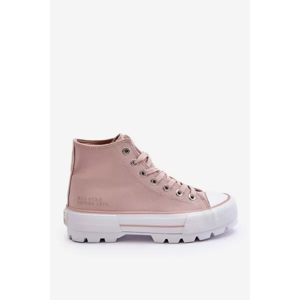  Damen-Sneaker BIG STAR LL274157 NUDE Big Star Shoes 