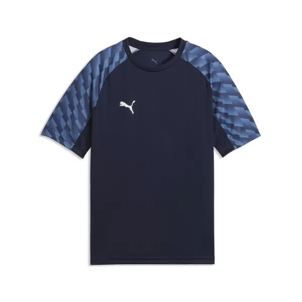  Kinder-T-Shirt PUMA TEAMLIGA26 JERSEY JR 659723_06 PUMA MARINE/PUMA WEIß 