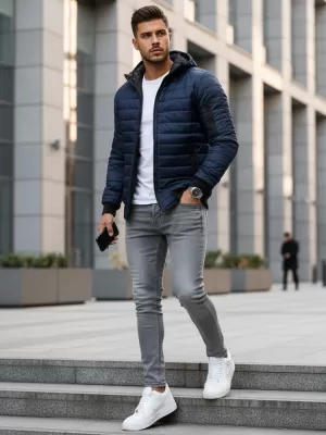 Herrenjacke DSTREET TX2228 DUNKELBLAU