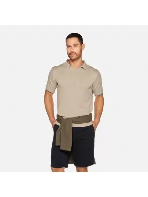 Herren-T-Shirt GEOX KNIT G012318 BEIGE
