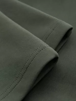 Herren-Jogginghose OMBRE OM-PASK-0281 DUNKLES OLIVGRÜN