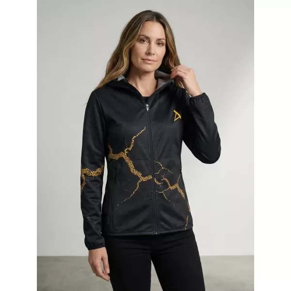  Premium-Softshelljacke für Damen ALTISPORT VOJ/ALW129JACK01 SCHWARZ 