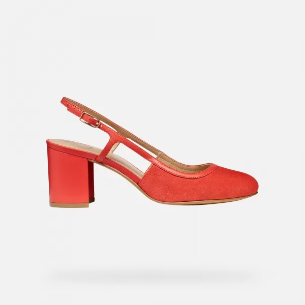  Damenschuhe GEOX VIRNILISA 65 G013228 ROT 